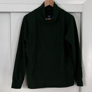 GAP Maternity and nursing Dark Green Turtleneck Sweater